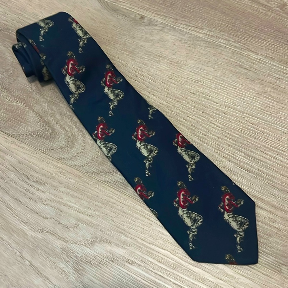 Robert Talbott for Nordstrom Hand Sewn Football Theme Necktie